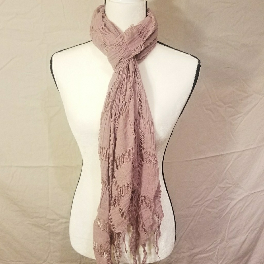 Violet Pashmina Wrap Scarf
